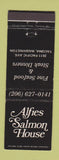 Matchbook Cover - Alfies Salmon House Tacoma WA