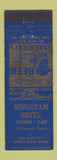 Matchbook Cover - Monogram Hotel Tavern Cafe North Bend WA