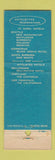 Matchbook Cover - Hotel Mayflower Seattle WA