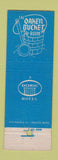 Matchbook Cover - Waldorf Hotel Seattle WA Golden Egg Cafe WEAR
