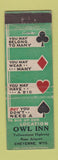Matchbook Cover - Owl Inn Cheyenne WY WEAR