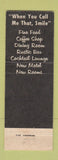 Matchbook Cover - The Virginian Medicine Bow WY