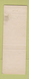 Matchbook Cover - Teton Hotel Riverton WY WEAR YELLOW