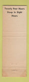 Matchbook Cover - Rawlins Bucking Horse Lodge WY