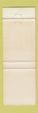 Matchbook Cover - The Wells Inn Sistersville WV