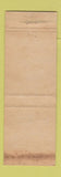 Matchbook Cover - Hotel Matz Bluefield WV
