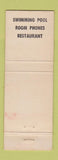 Matchbook Cover - Cole's Flower Shop Bluefield WV