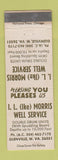 Matchbook Cover - Morgantown Machine Hydraulic Morgantown WV