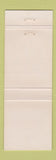 Matchbook Cover - Turf Motel Charlestown WV