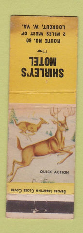 Matchbook Cover - IL Ike Morris Well Service Glenville WV WEAR