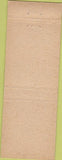 Matchbook Cover - Hotel Bennett Mount Pleasant MI