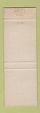 Matchbook Cover - Hotel Ruffner Charleston WV WEAR