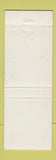 Matchbook Cover - Stricker's Real Estate Insurance Millwood WA