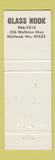 Matchbook Cover - Glass Nook Richland WA