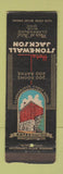 Matchbook Cover - Hotel Stonewall Jackson Clarksburg WV WEAR