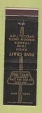 Matchbook Cover - Pine Craft Sash Trim Spokane WA