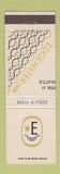 Matchbook Cover - Edgewater Inn Seattle WA