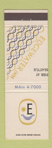 Matchbook Cover - Edgewater Inn Seattle WA