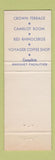 Matchbook Cover - Edgewater Inn Seattle WA