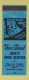 Matchbook Cover - Jack's Shoe Service Olympia WA