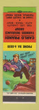 Matchbook Cover - Carlo Prandi Insurance Farmers Group Tukwila WA