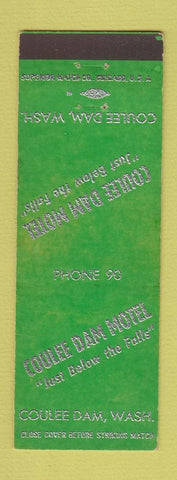Matchbook Cover - Coulee Dam Motel WA