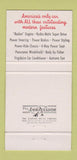 Matchbook Cover - Oldsmobile Rocket RC Bottom Chevrolet Springfield KY 30 Strike