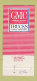 Matchbook Cover - GMC Trucks Coach Division 30 Strike