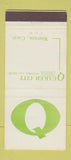 Matchbook Cover - Quaker City Savings and Loan Whittier CA 30 Stick