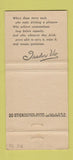 Matchbook Cover - Trader Vic's Tiki San Francisco Oakland CA 30 Stick