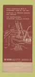 Matchbook Cover - Sea Wolf Restaurant Oakland CA 30 Stick