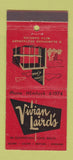 Matchbook Cover - Vivian Laird's Restaurant Long Beach CA 30 Stick