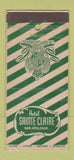 Matchbook Cover - Hotel Sainte Claire San Jose CA 30 Stick