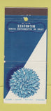 Matchbook Cover - Blue Dahlia Supper Club Milwaukee WI 30 Stick