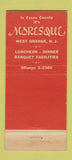 Matchbook Cover - Perona Farms Andover NJ restaurant rooster 30 Stick