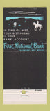 Matchbook Cover - First National Bank Tucumcari NM 30 Stick
