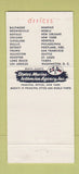 Matchbook Cover - Isthmian Lines Shipping 30 Stick