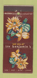 Matchbook Cover - Irv Benjamin's Restaurant Chicago IL 30 Stick