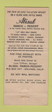 Matchbook Cover - Alisal Ranch Resort Solvang CA 30 Stick
