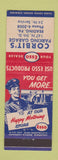 Matchbook Cover - Esso oil gas Corbit's Reading PA