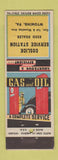 Matchbook Cover - Coslick Esso oil gas Wyoming PA