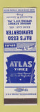 Matchbook Cover - Ray's Esso oil gas Spring City PA