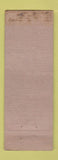 Matchbook Cover - Esso oil gas Pennsylvania Tires Torrington CT WEAR