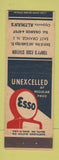 Matchbook Cover - Esso oil gas Torpy's East Orange NJ