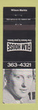 Matchbook Cover - Film House Canada Movies Wilson Markle
