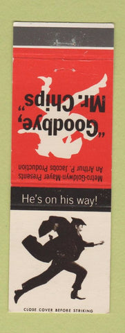 Matchbook Cover - Goodbye Mr Chips Movie MGM 1969