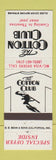 Matchbook Cover - Cotton Club Movie Offer 1984