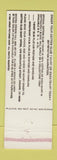 Matchbook Cover - Cotton Club Movie Offer 1984