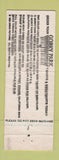 Matchbook Cover - Gorky Park Movie 1983 Offer T Shirts