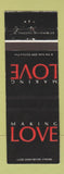 Matchbook Cover - Making Love Movie